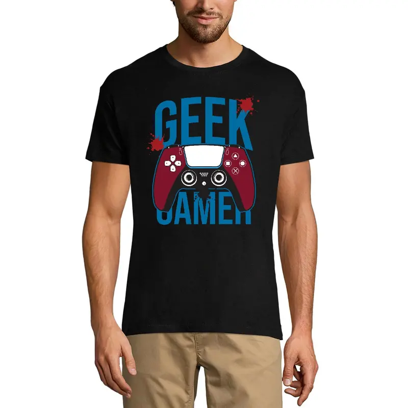 Ultrabasic Men's Gaming T-Shirt Gamer - Video Games Player Tee Shirt 3