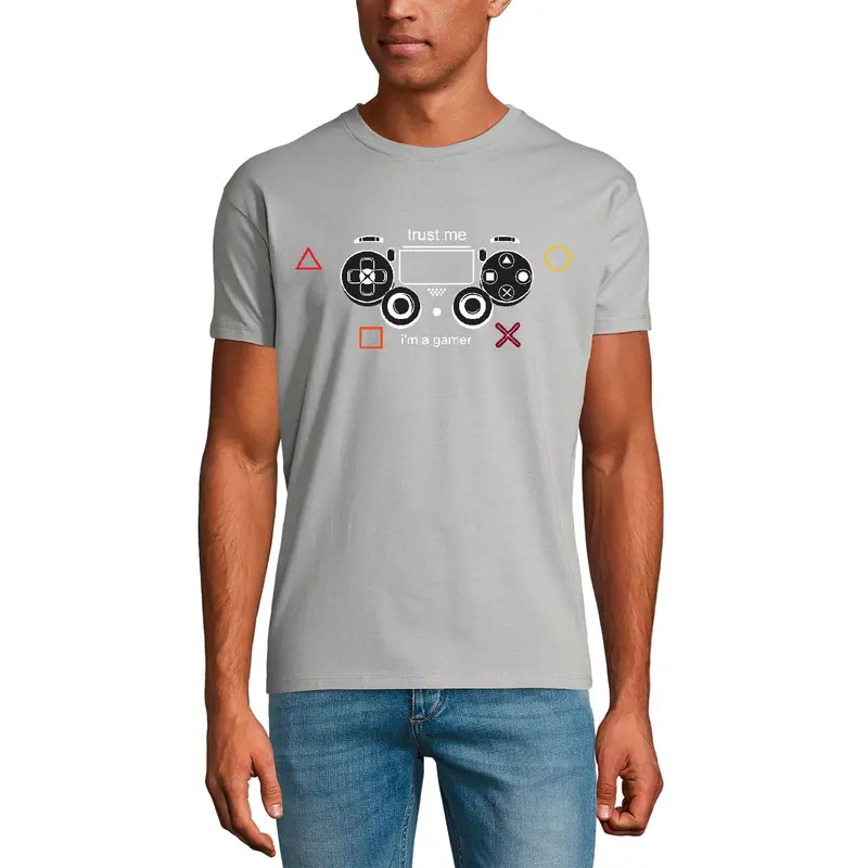Ultrabasic Men's Gaming T-Shirt Trust Me I'm A Gamer - Game Controller Gamepad Tee Shirt 2
