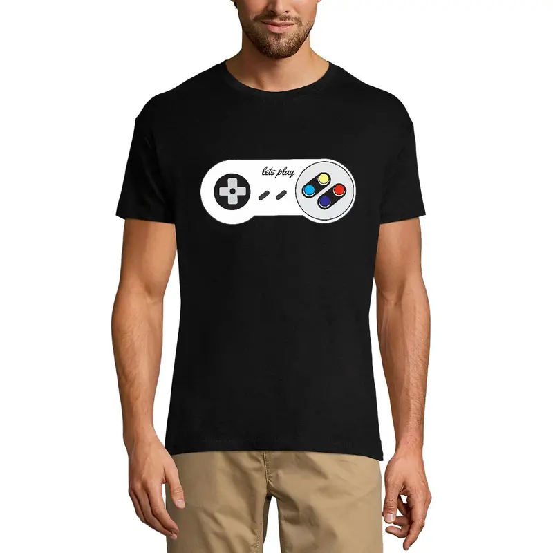 Ultrabasic Men's Gaming T-Shirt Video Games Controller Gamepad - Tee Shirt For Gamers 1