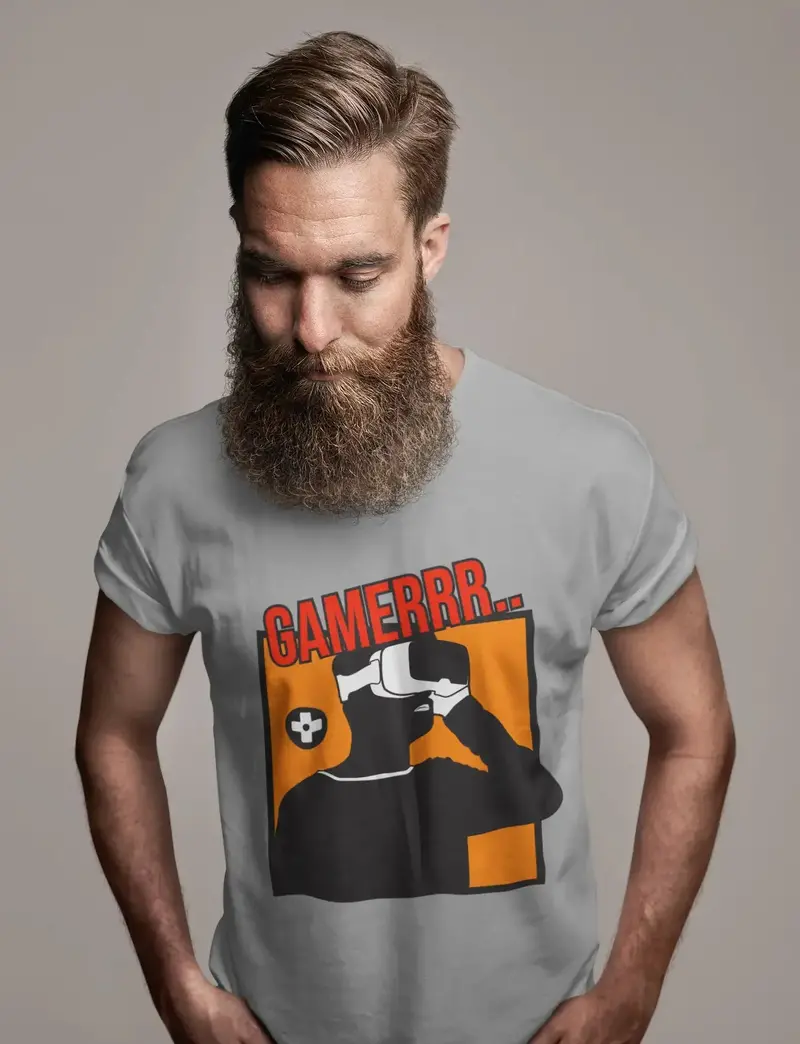 Ultrabasic Men's Gaming T-Shirt Vr Gamer Tee Shirt 1