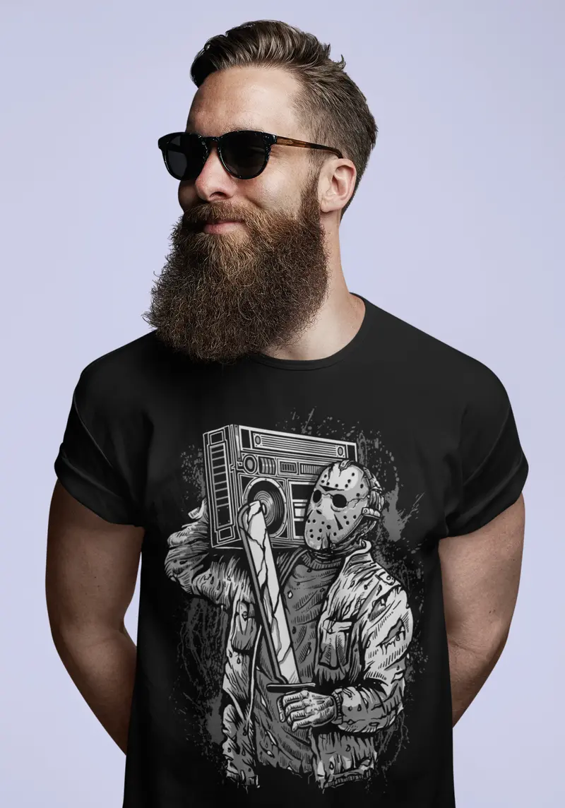 Ultrabasic Men's Graphic T-Shirt Beatblood Music - Scary Shirt For Musician 1