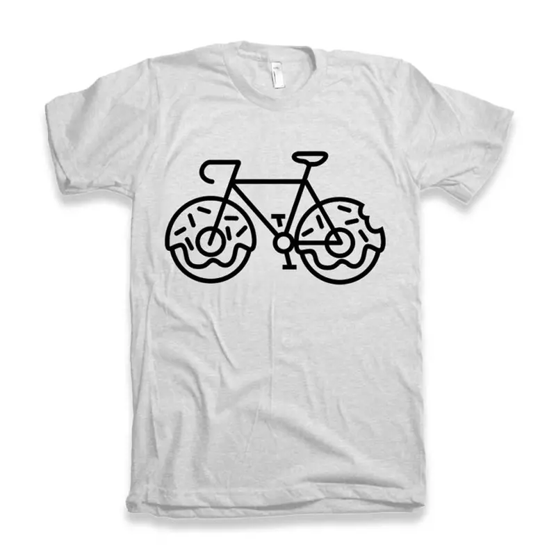 Ultrabasic Men's Graphic T-Shirt Bicycle Donuts - Funny Simpson Shirt For Men 3