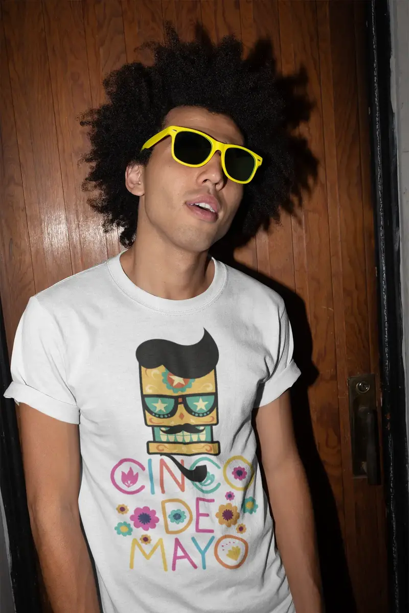 Ultrabasic Men's Graphic T-Shirt Cinco De Mayo - Funny Celebration Parade Shirt 1