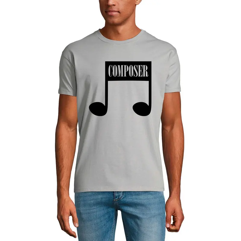 Ultrabasic Men's Graphic T-Shirt Composer - Music Tone Shirt For Musician 1