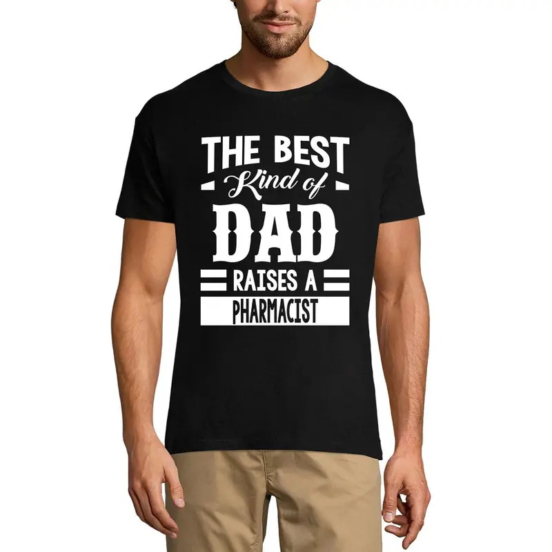 Ultrabasic Men's Graphic T-Shirt Dad Raises A Pharmacist 2