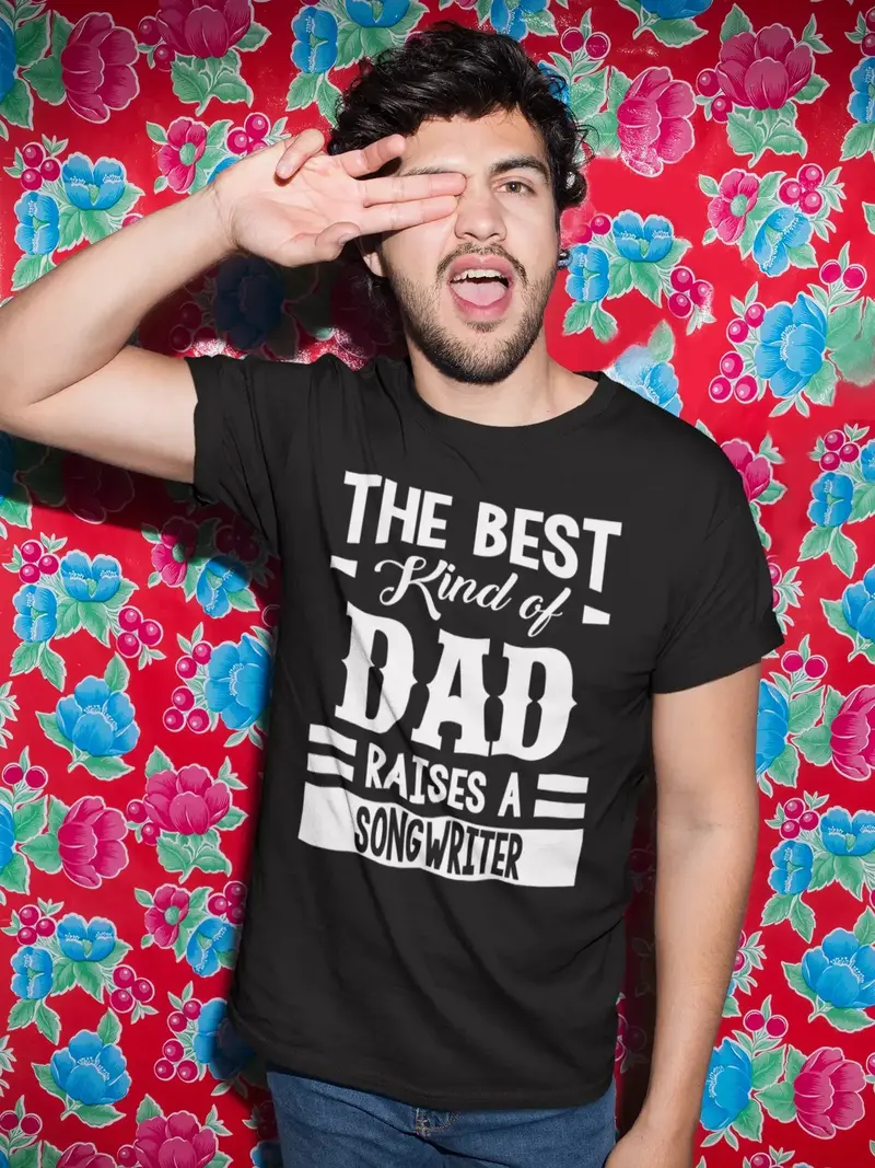 Ultrabasic Men's Graphic T-Shirt Dad Raises A Songwriter 1
