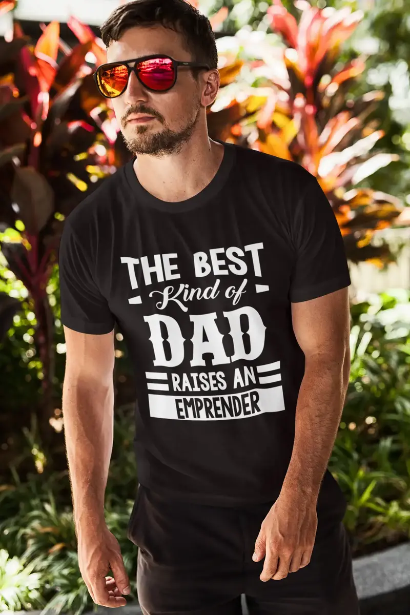 Ultrabasic Men's Graphic T-Shirt Dad Raises An Emprender 1