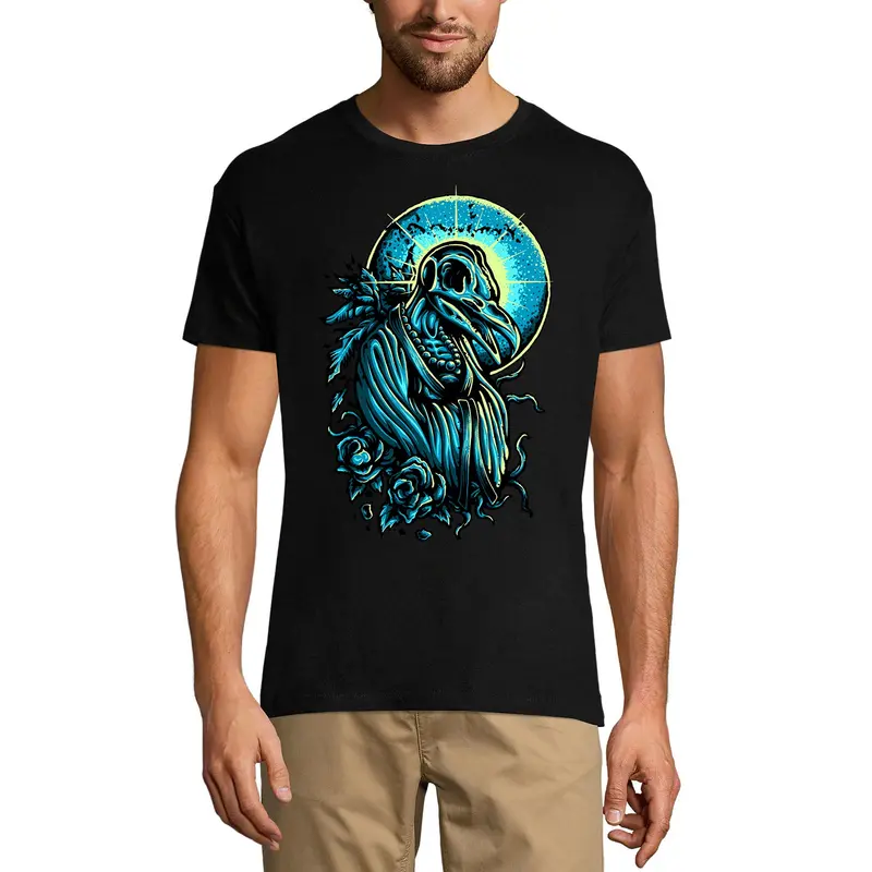 Ultrabasic Men's Graphic T-Shirt Death And Rebirth - Scary Monster Shirt For Men 1