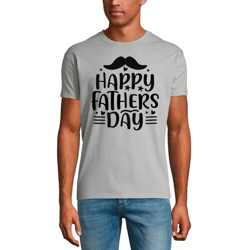 Ultrabasic Men's Graphic T-Shirt Happy Father's Day - Funny Daddy Shirt 1