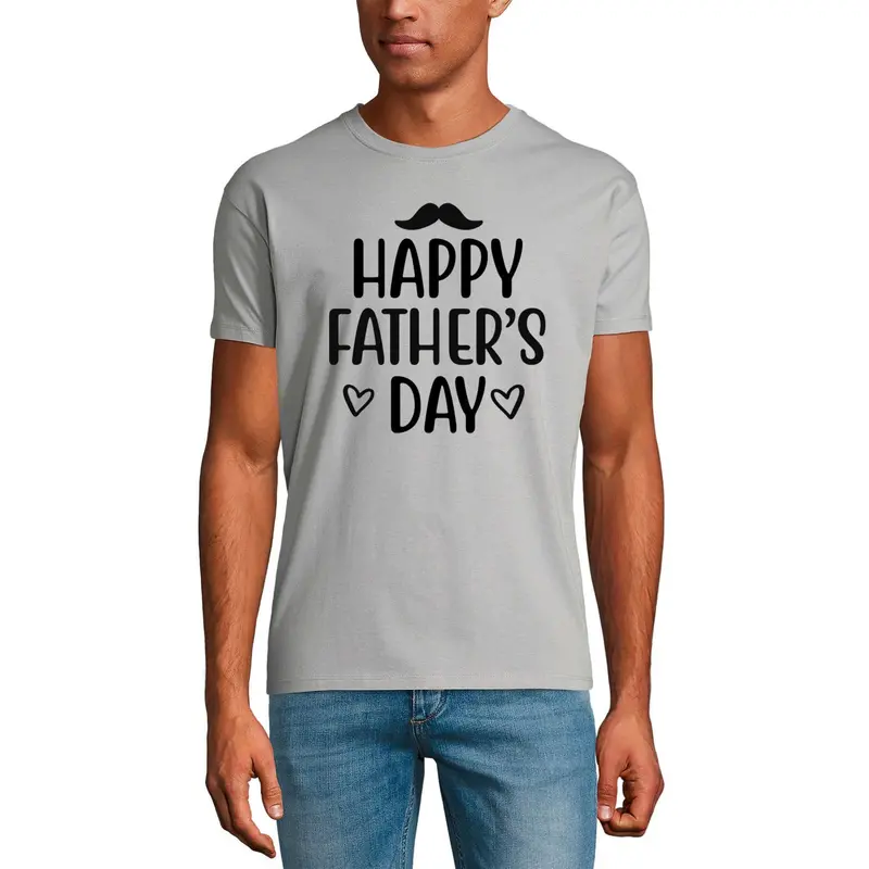 Ultrabasic Men's Graphic T-Shirt Happy Father's Day - Funny Daddy Shirt 1
