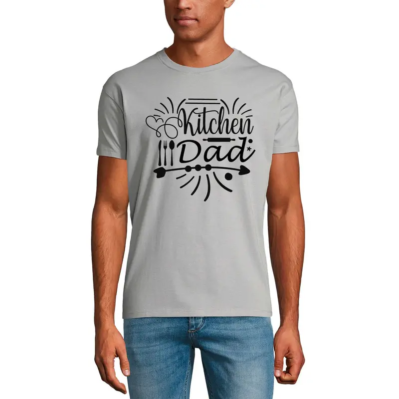 Ultrabasic Men's Graphic T-Shirt Kitchen Dad - Funny Father's Quote 1
