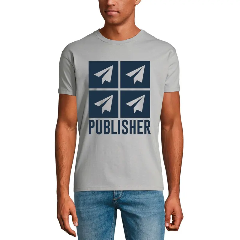 Ultrabasic Men's Graphic T-Shirt Publisher - Music Shirt For Musician 1