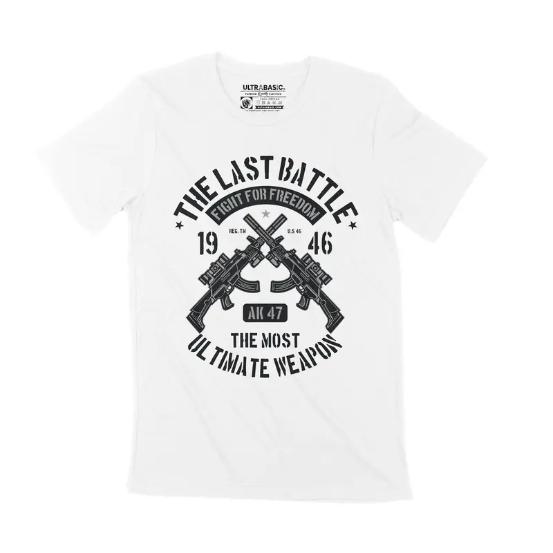 Ultrabasic Men's Graphic T-Shirt The Last Battle 1946 - The Most Ultimate Weapon 3
