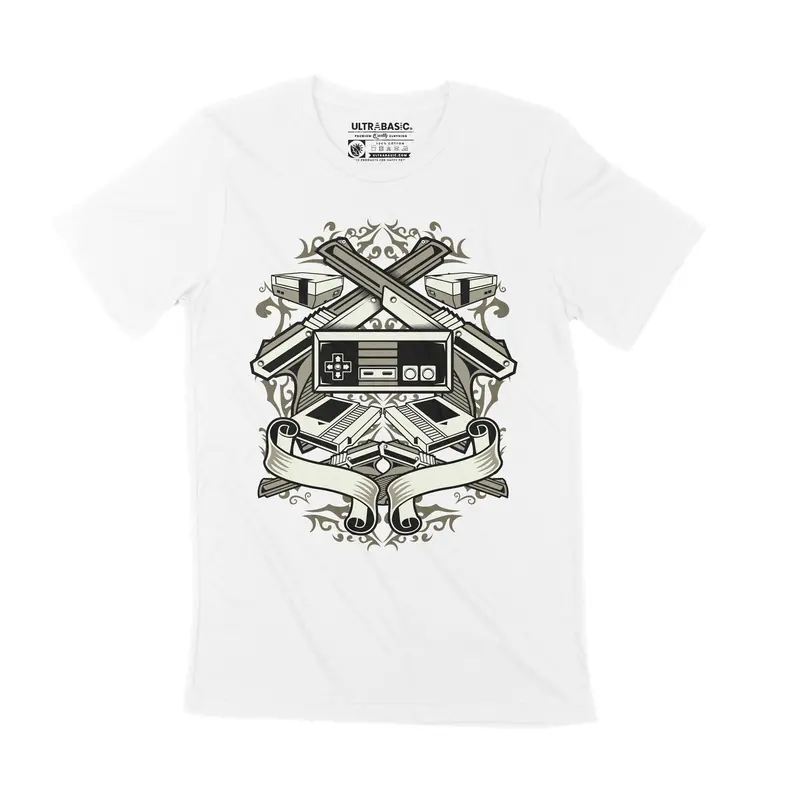 Ultrabasic Men's Graphic Vintage T-Shirt Video Games - Birthday Gift For Gamers 2