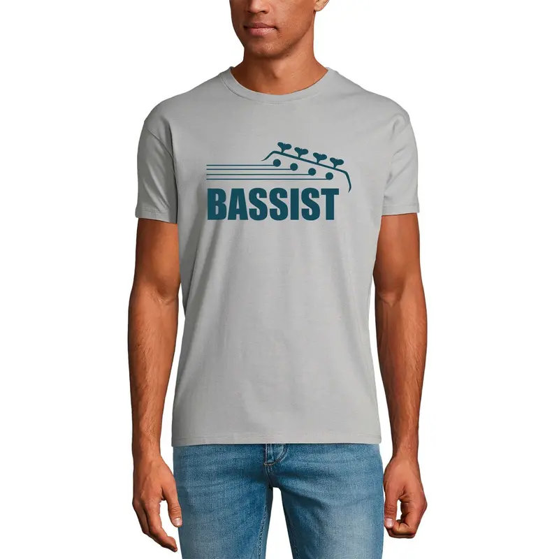 Ultrabasic Men's Music T-Shirt Bassist - Shirt For Musician 1