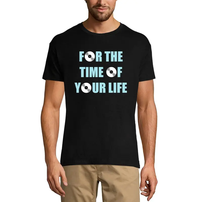 Ultrabasic Men's Music T-Shirt For The Time Of Your Life - Shirt For Musician 1