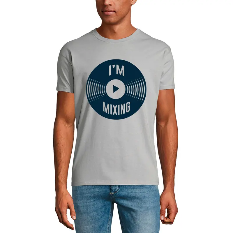 Ultrabasic Men's Music T-Shirt I'm Mixing - Dj Shirt For Men 1