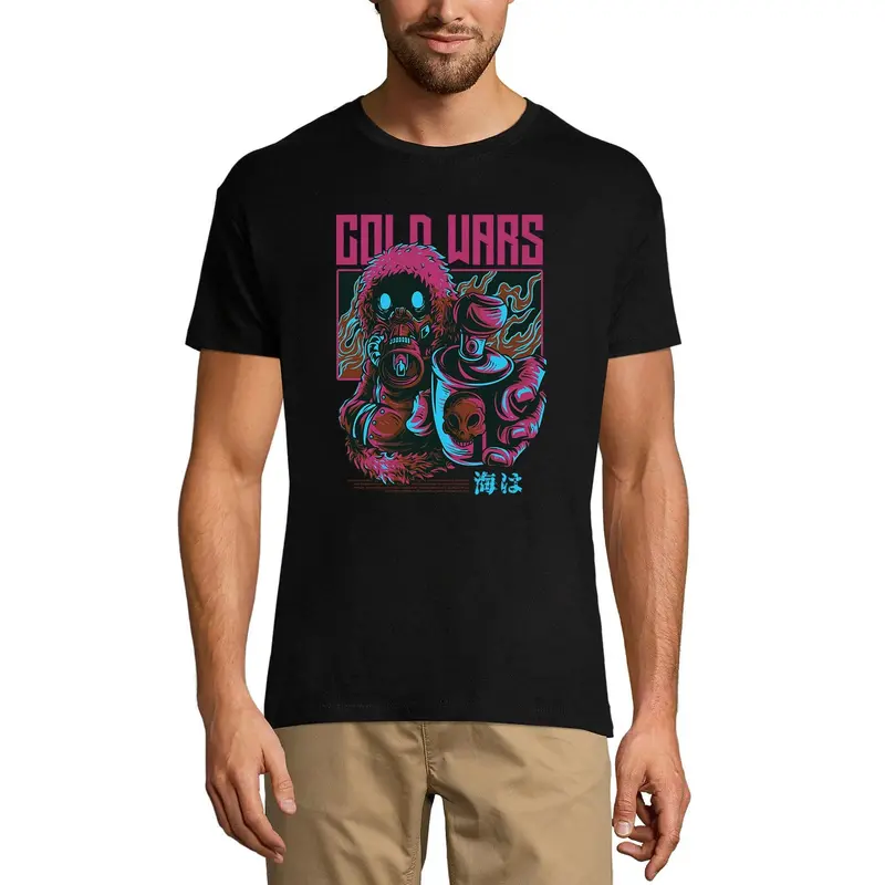 Ultrabasic Men's Novelty T-Shirt Cold Wars - Skull Poison Tee Shirt 1