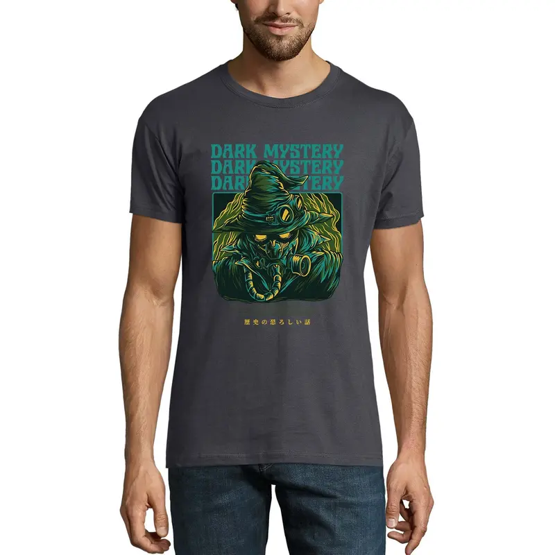 Ultrabasic Men's Novelty T-Shirt Dark Mystery - Scary Short Sleeve Tee Shirt 1