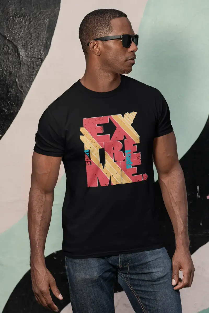 Ultrabasic Men's Novelty T-Shirt Extreme Sport Tee Shirt 1