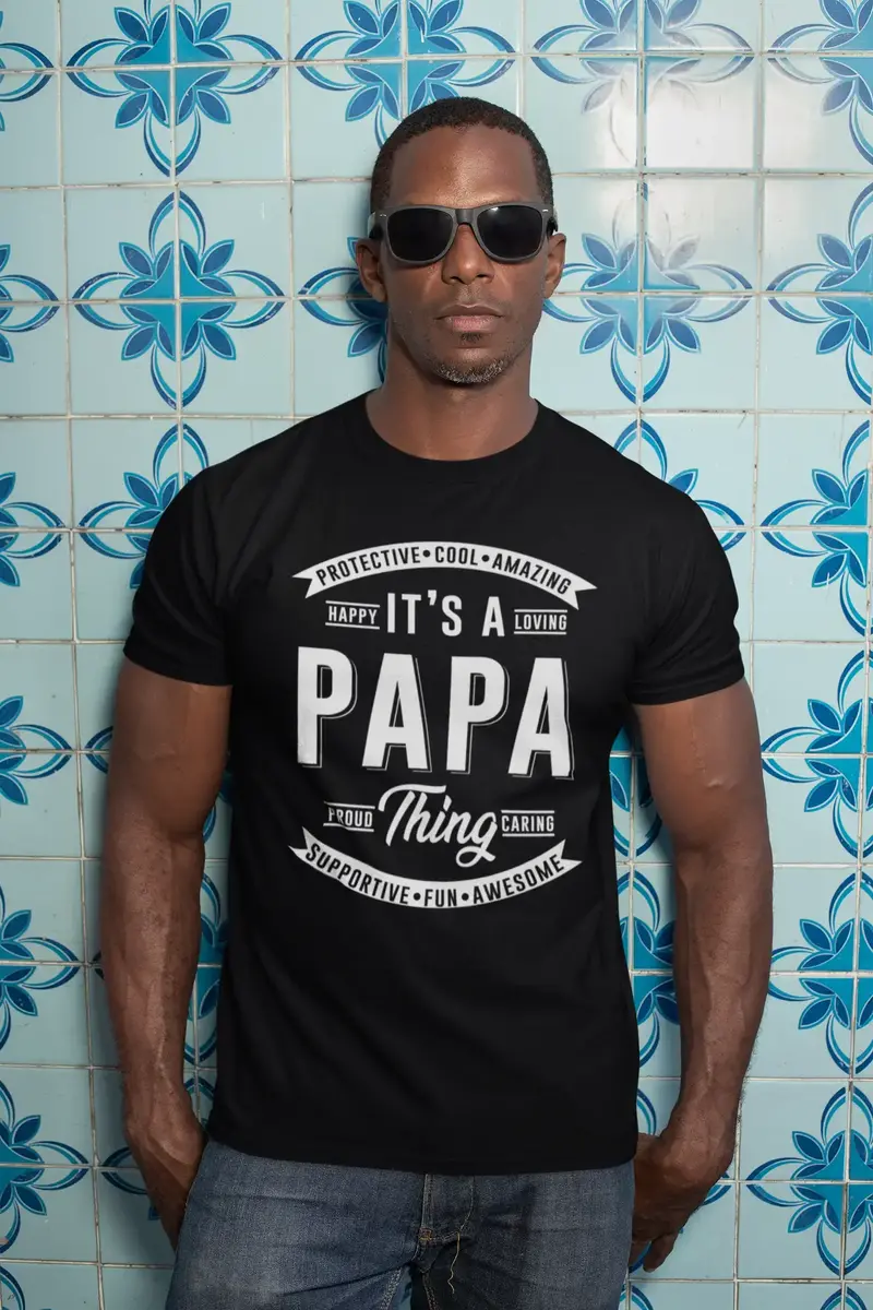 Ultrabasic Men's Novelty T-Shirt It's A Papa Thing - Dad Tee Shirt 1