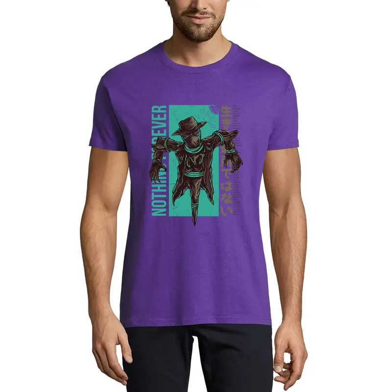Ultrabasic Men's Novelty T-Shirt Nothing Forever - Scary Tee Shirt 1