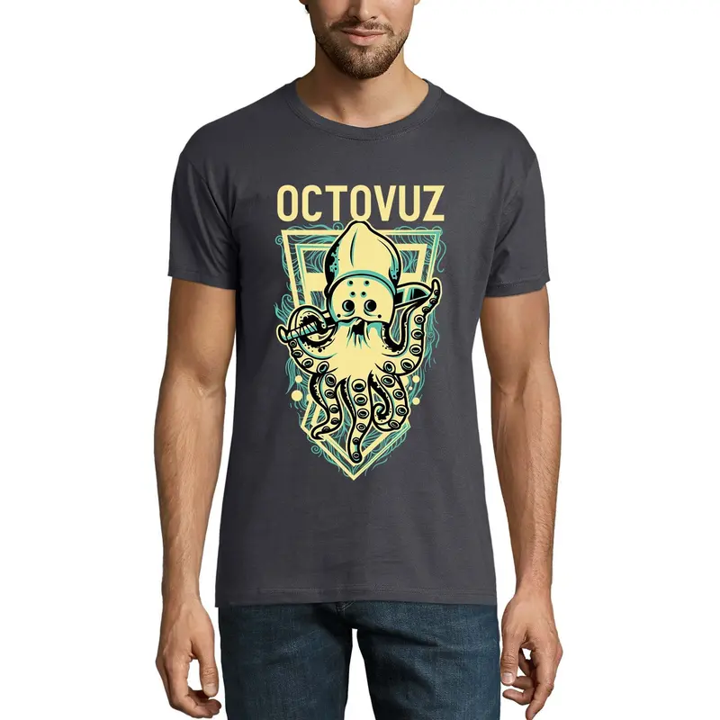 Ultrabasic Men's Novelty T-Shirt Octovuz - Scary Tee Shirt 1