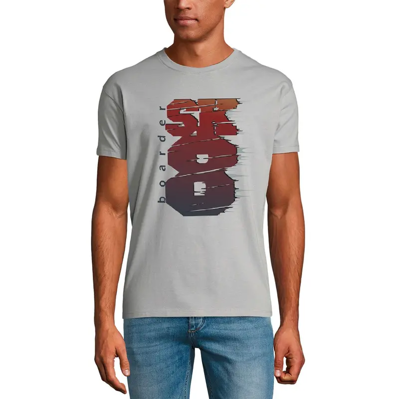 Ultrabasic Men's Novelty T-Shirt Skate Boarder - Skating Tee Shirt 1