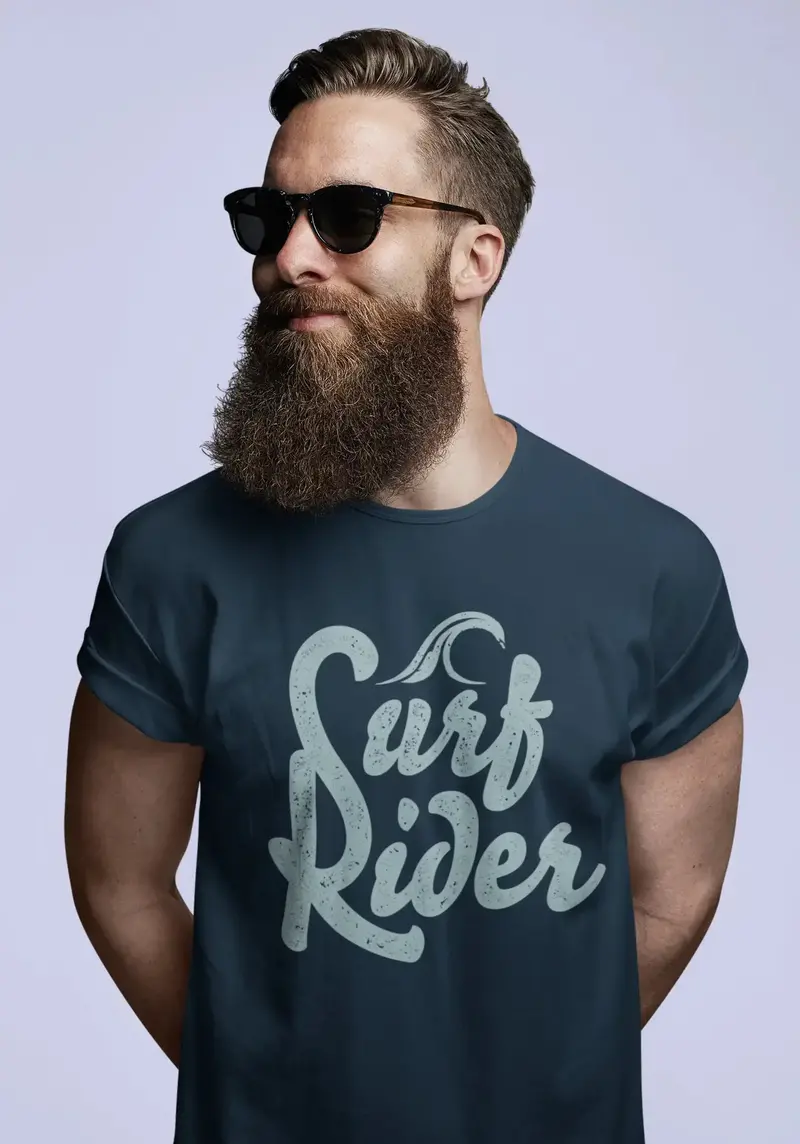 Ultrabasic Men's Novelty T-Shirt Surf Rider - Surfing Sport Tee Shirt 1