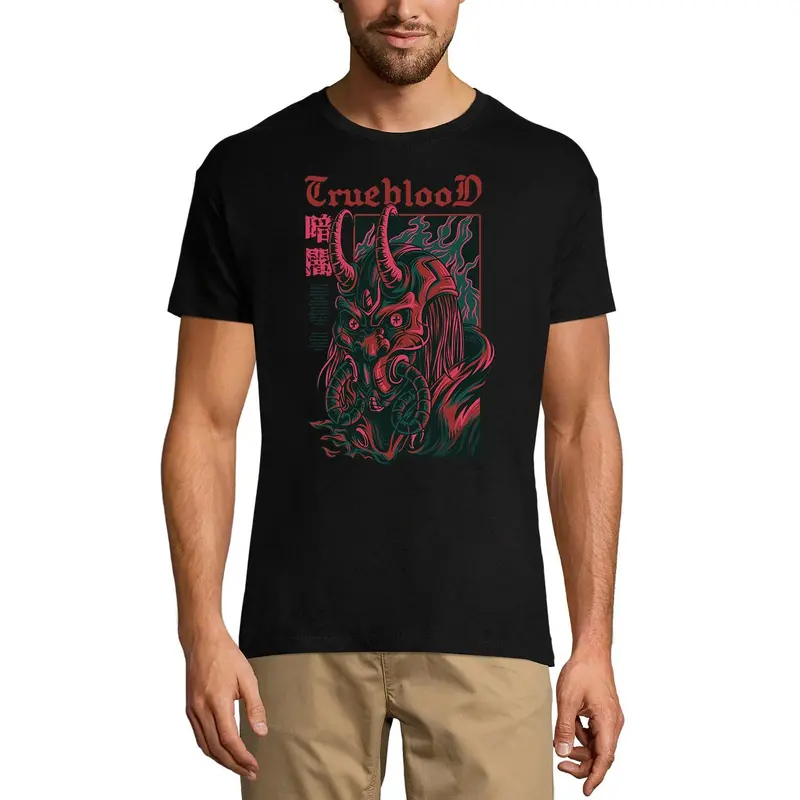 Ultrabasic Men's Novelty T-Shirt Trueblood - Scary Monster Tee Shirt 1