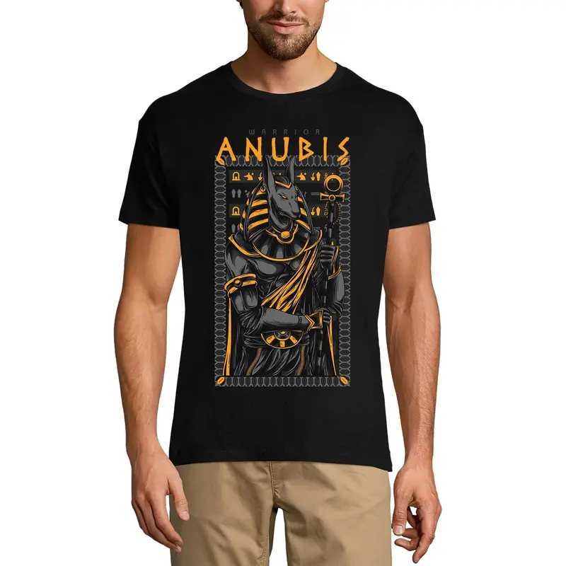 Ultrabasic Men's Novelty T-Shirt Warrior Anubis - God Of Death Tee Shirt 1