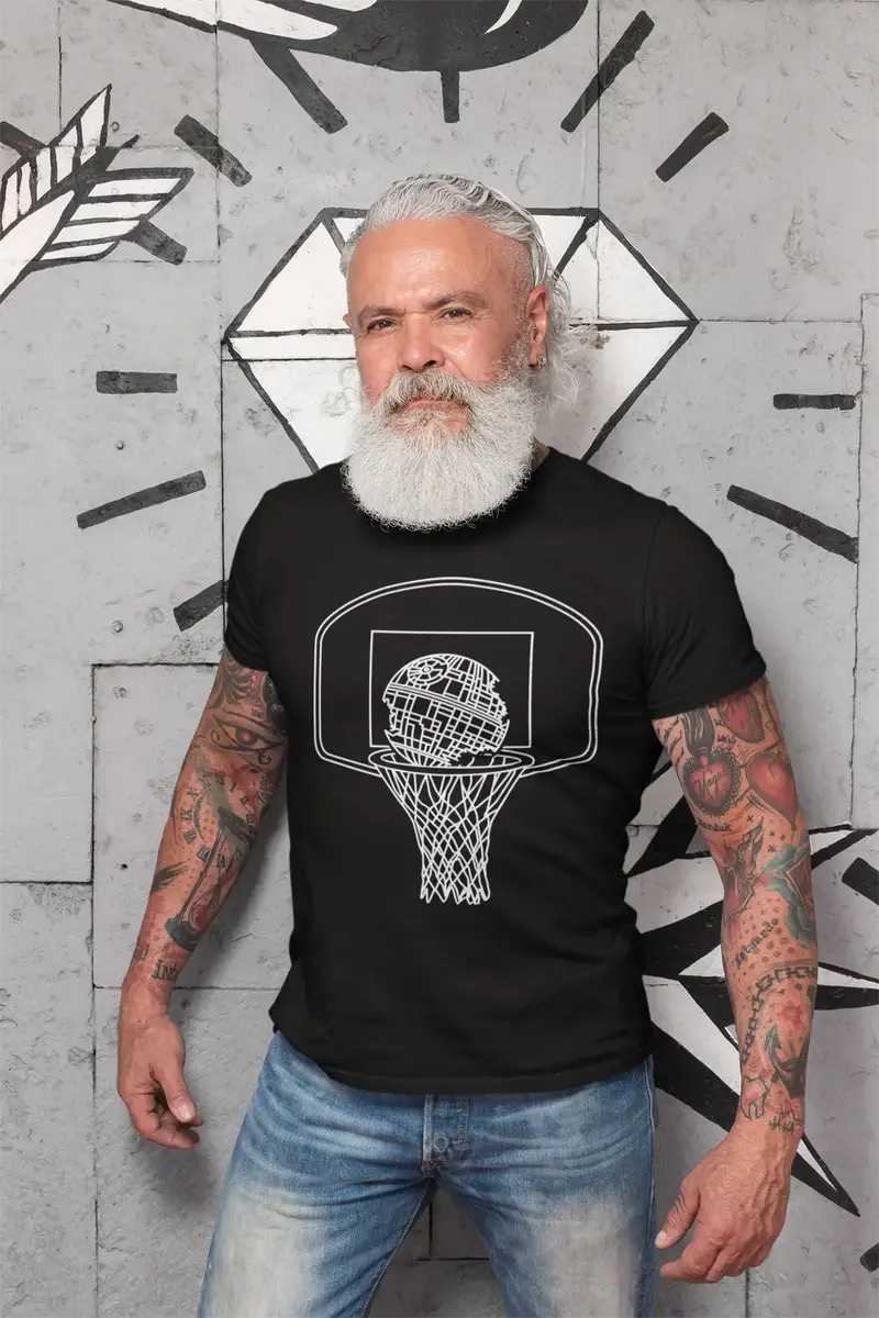 Ultrabasic Men's Sport Graphic T-Shirt Dead Ball - Basketball Shirt For Men 1