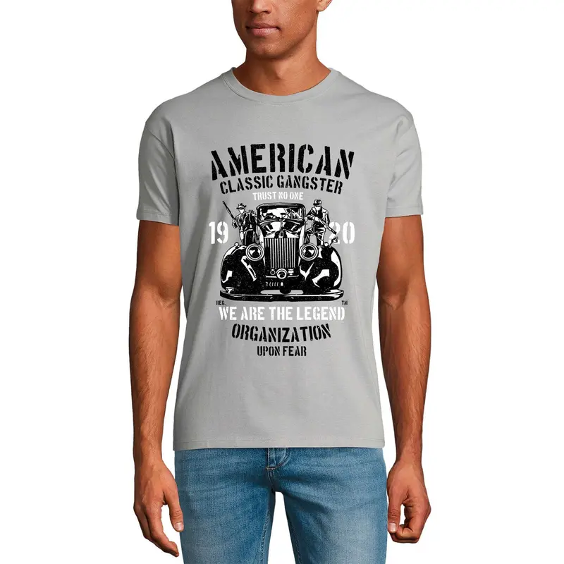 Ultrabasic Men's T-Shirt American Classic Gangster - We Are The Legend Vintage Tee Shirt 1