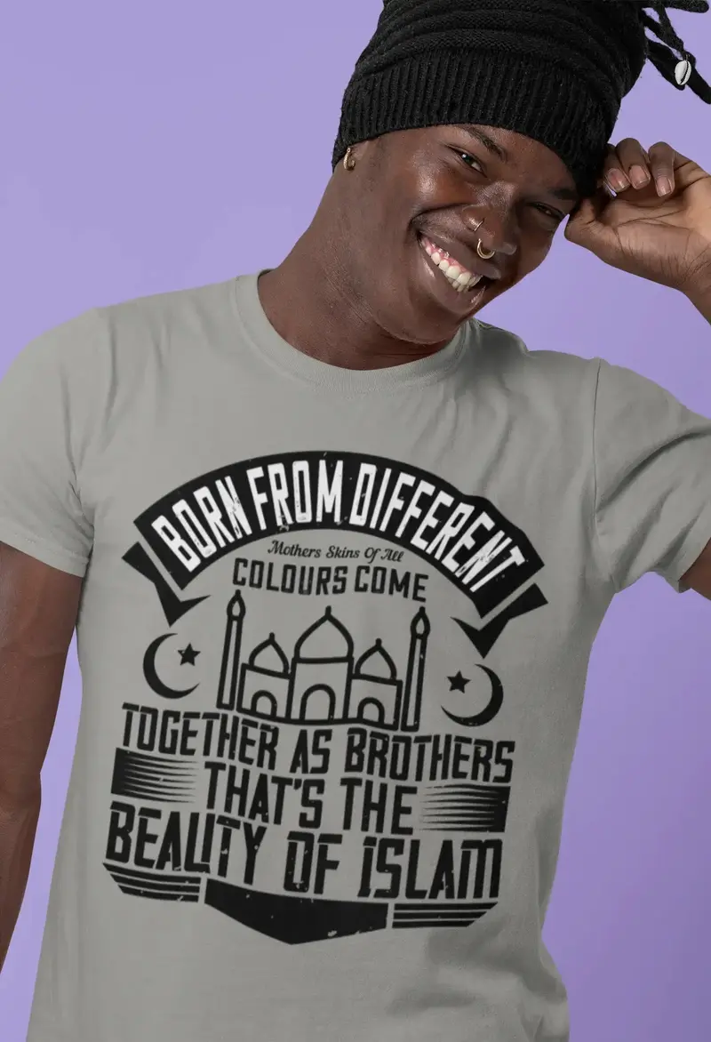 Ultrabasic Men's T-Shirt Beauty Of Islam - Muslim Tee Shirt 1