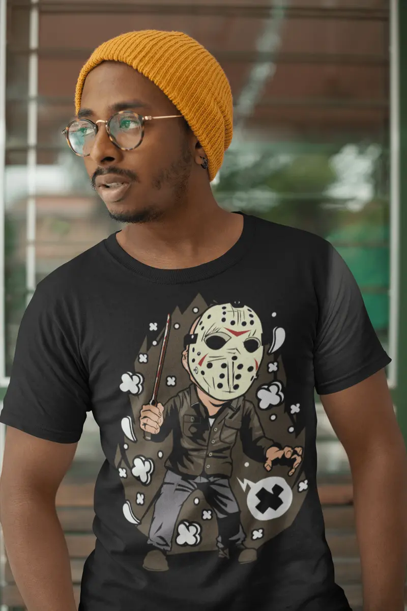 Ultrabasic Men's T-Shirt Camp Killer - Horror Movie - Anime Apparel - Vintage 1