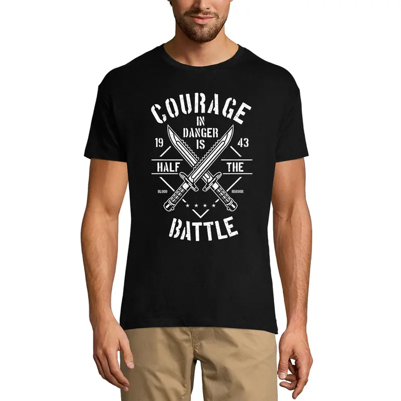 Ultrabasic Men's T-Shirt Conquer From Within Keep Spirit 2018 - Vintage Tee Shirt 1