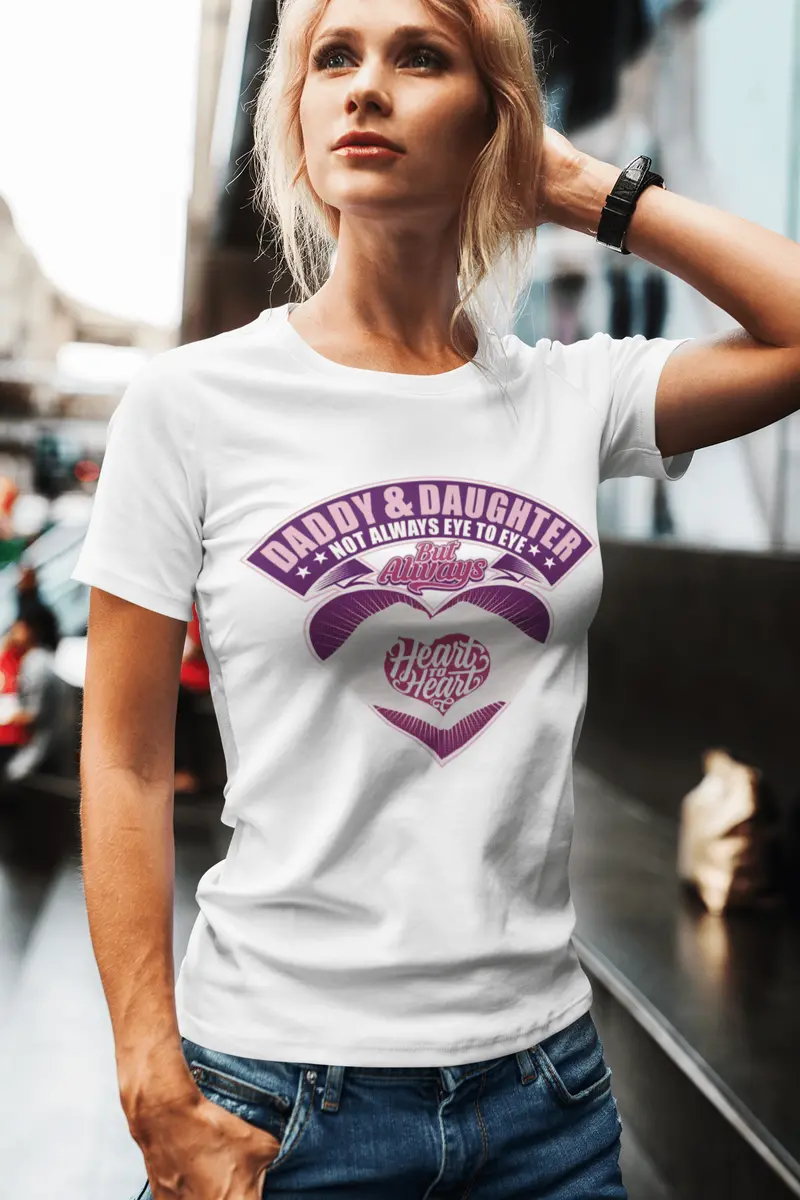 Ultrabasic Men's T-Shirt Daddy Daughter Not Always Father's Day Vintage Casual Gift 1