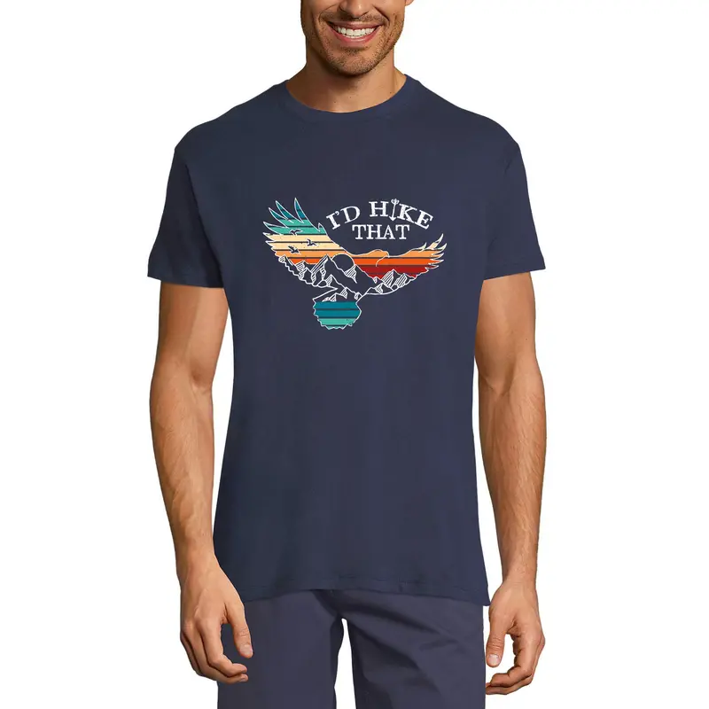 Ultrabasic Men's T-Shirt I Would Hike That - Mountain Hiker Tee Shirt 2