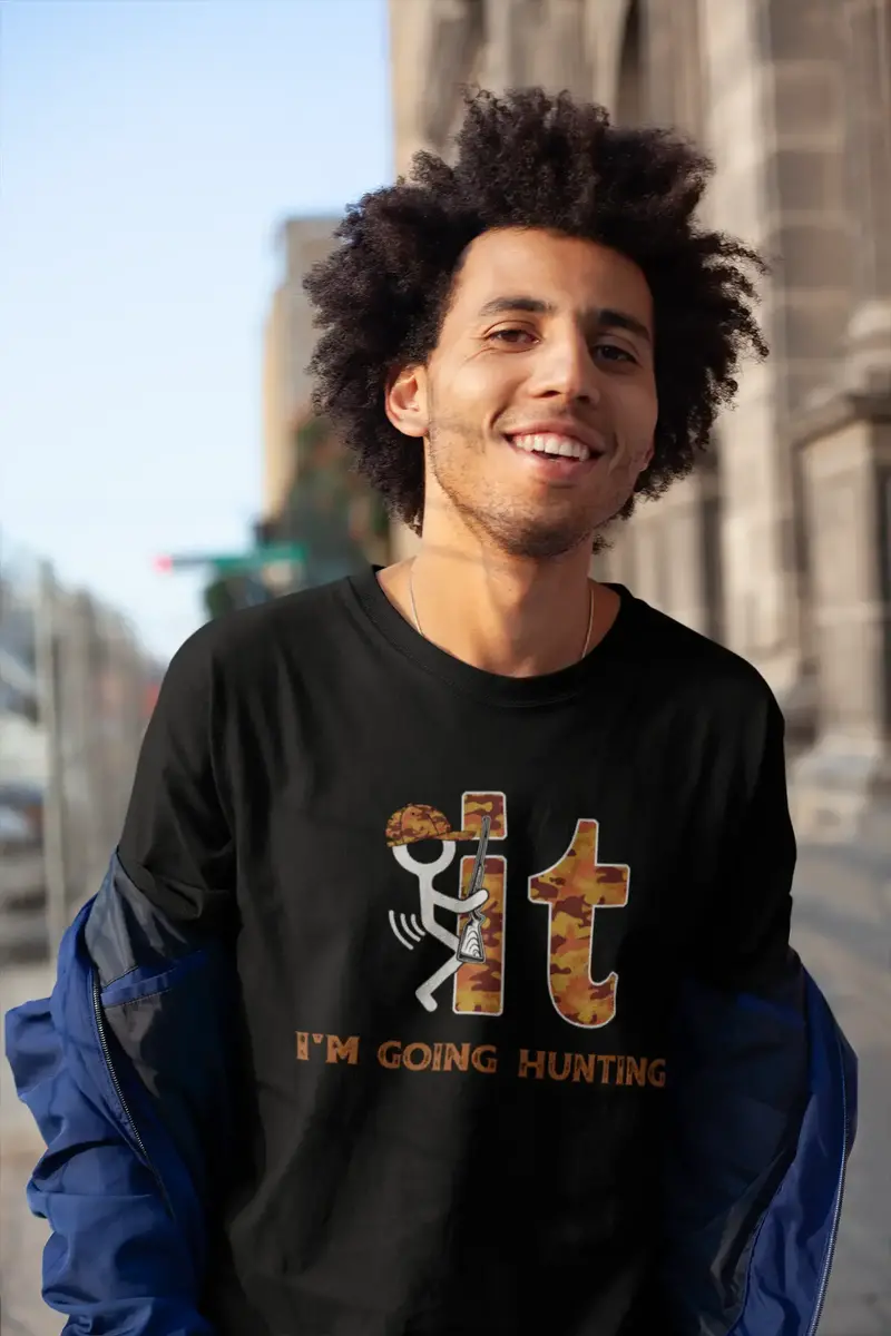Ultrabasic Men's T-Shirt I'm Going Hunting - Hunter Tee Shirt 1