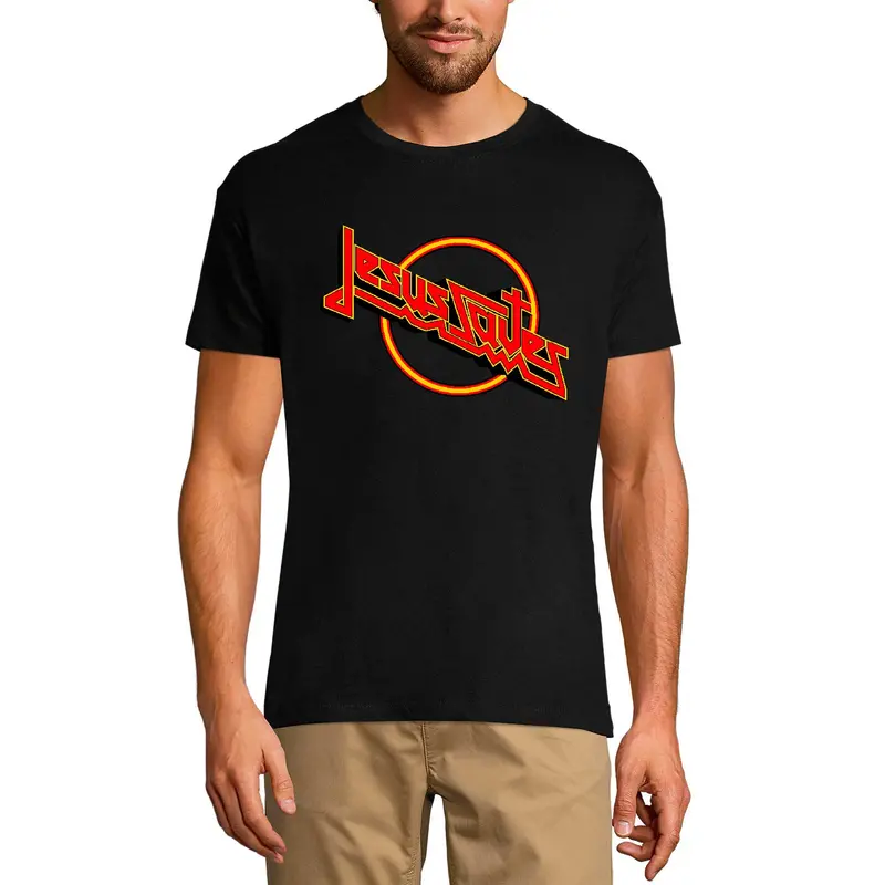 Ultrabasic Men's T-Shirt Jesus Saves - Bible Christian Religious Shirt 3