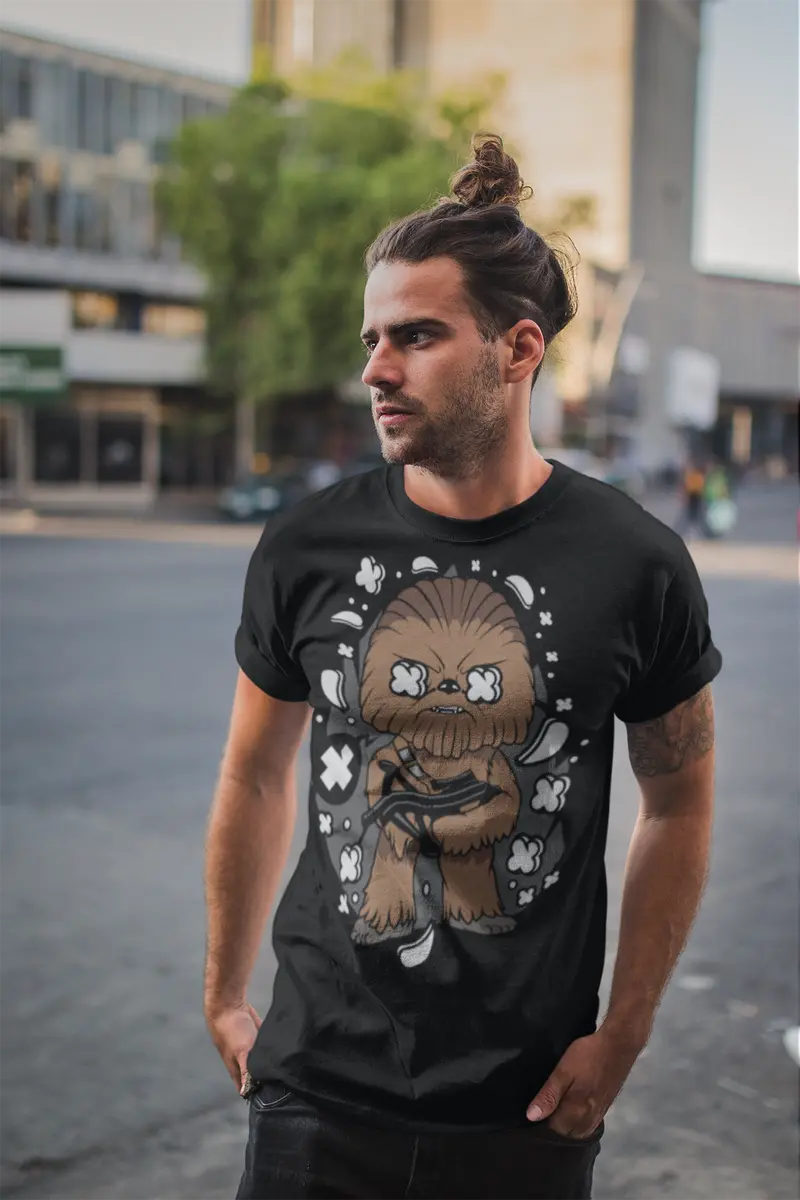 Ultrabasic Men's T-Shirt Legendary Bipedal - Warrior - Fictional Character 1