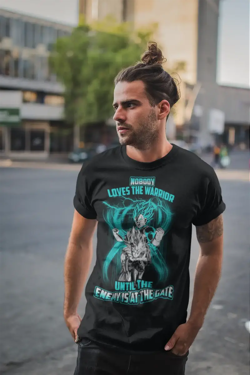 Ultrabasic Men's T-Shirt Nobody Loves The Warrior Until The Enemy Is At The Gate - Funny Tee Shirt 1