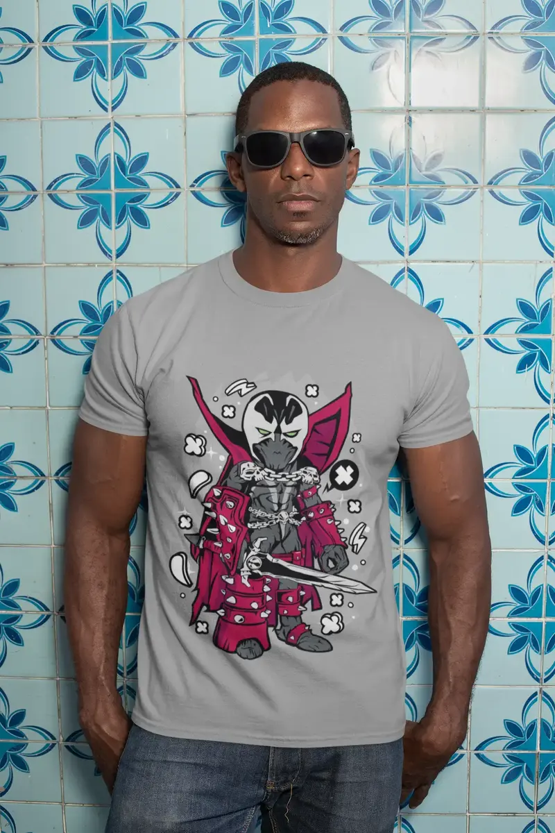 Ultrabasic Men's T-Shirt Novelty Comic Book - Fictional Superhero - Vintage 1