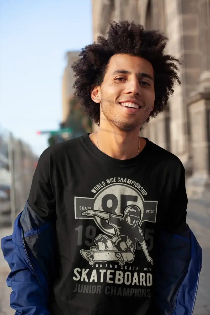 Ultrabasic Men's T-Shirt Skateboard Junior Champions - Skate Pride Tee Shirt 1