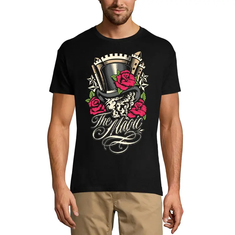 Ultrabasic Men's T-Shirt The Magic - Short Sleeve Tee Shirt 1