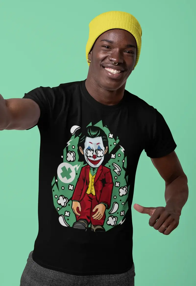 Ultrabasic Men's T-Shirt Villain - Supervillain - Comic Book Shirt - Vintage 1