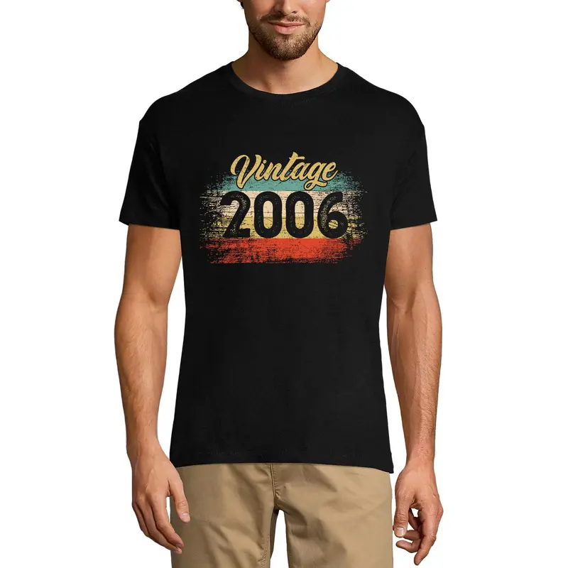 Ultrabasic Men's T-Shirt Vintage 2006 - Retro 15Th Birthday Gift Tee Shirt 1