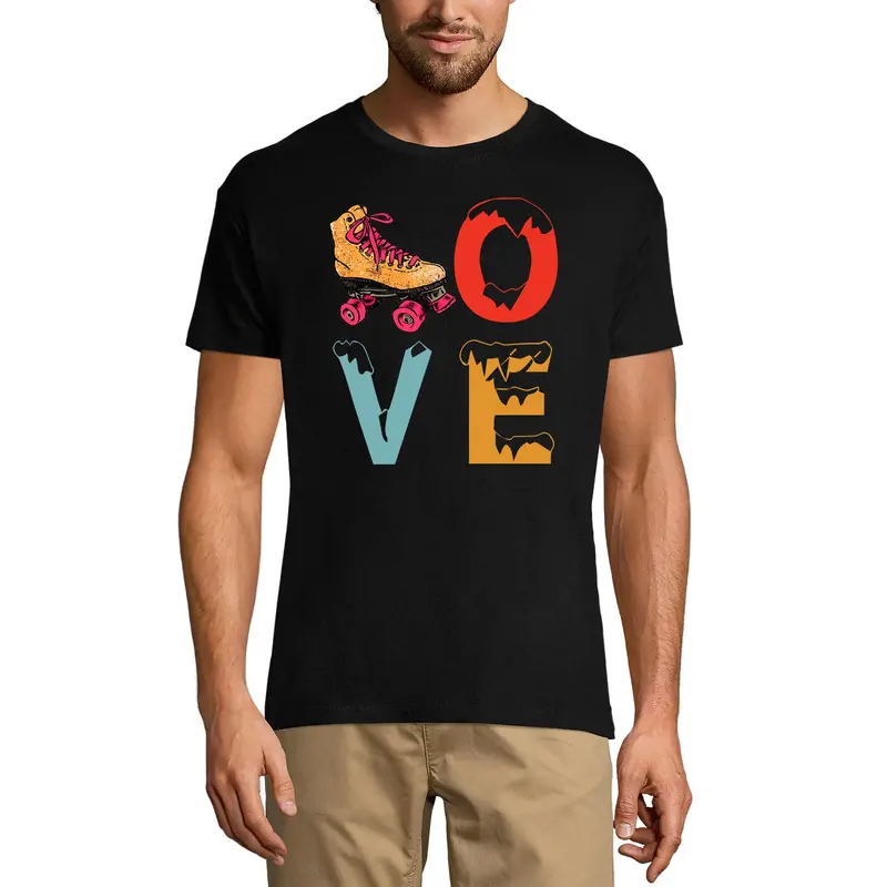 Ultrabasic Men's Vintage T-Shirt Love - Funny Sport Tee Shirt 1