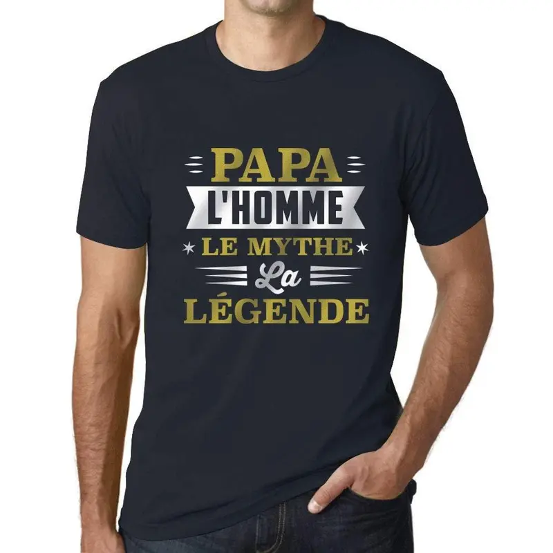 Ultrabasic Papa 2 L'homme Le Mythe La Légende T-Shirt Papa Tshirt Papa L'ours Shirt Le Pépé 1