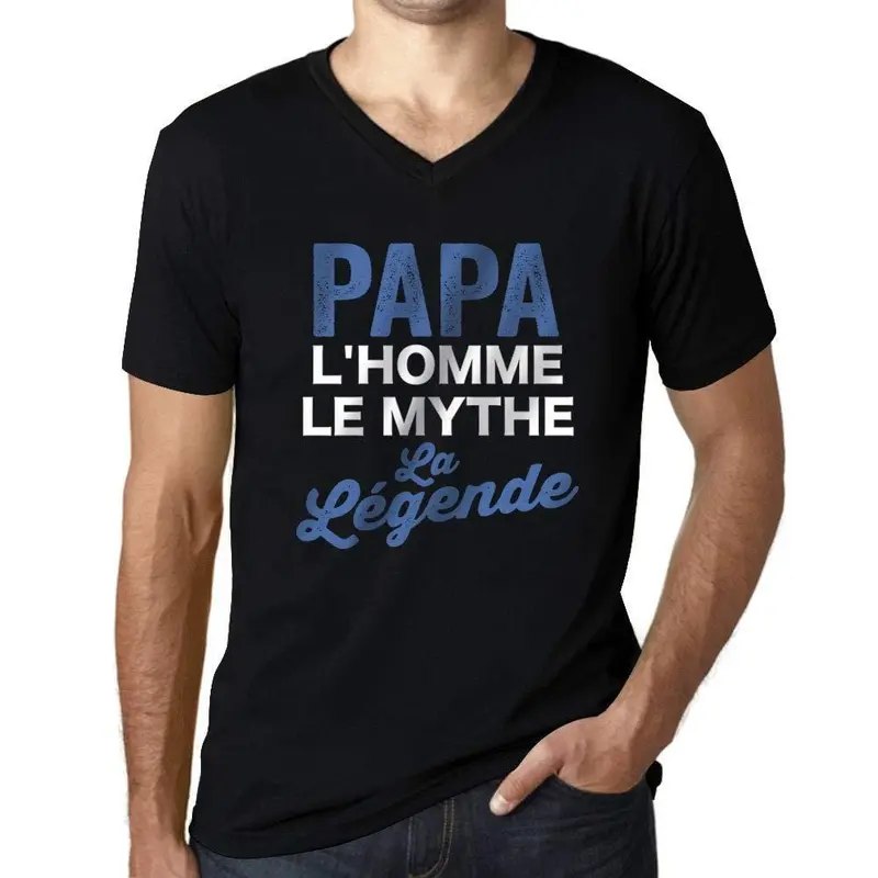 Ultrabasic Papa 4 L'homme Le Mythe La Légende T-Shirt Papa Tshirt Papa L'ours Shirt Le Pépé 1